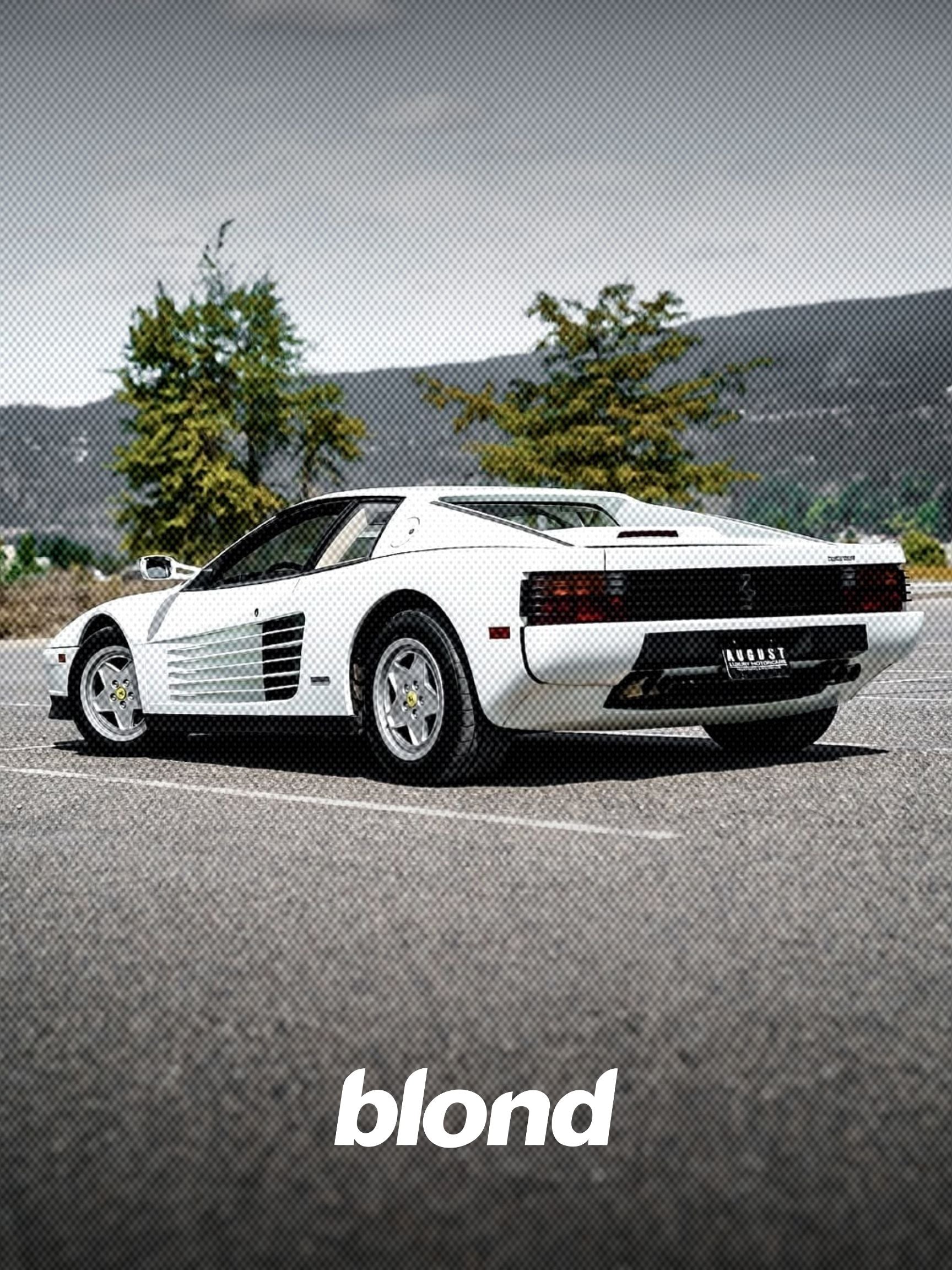White Ferrari X Blonde